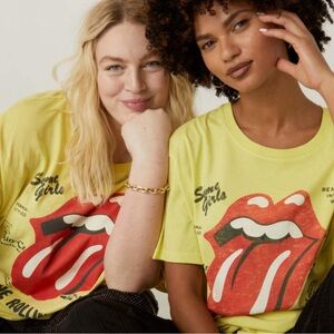 Daydreamer Rolling Stones tee and mushroom tee